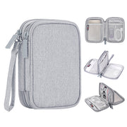 Digital Data Cable Earphone Portable Mobile Hard Disk Storage Bag